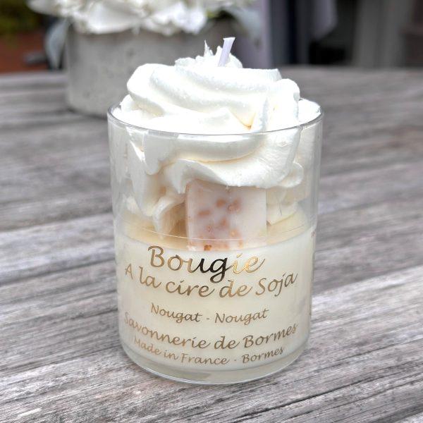Bougie pâtissière Nougat