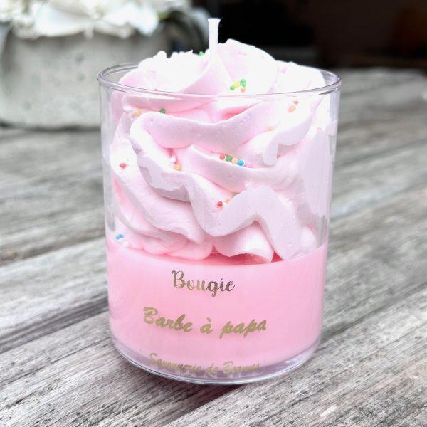 Bougie Chantilly Barbe a papa