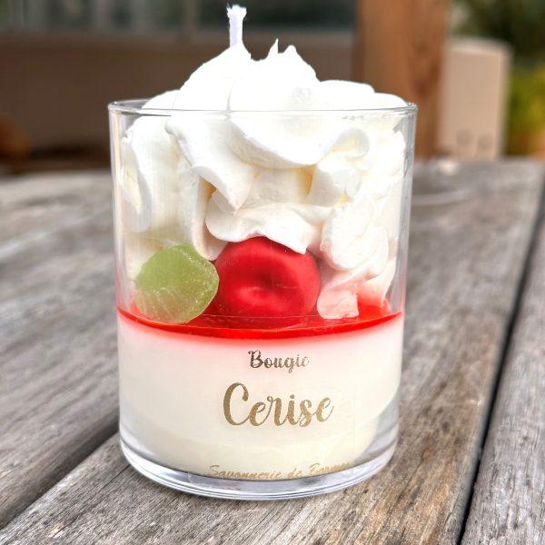 Bougie Chantilly Cerise