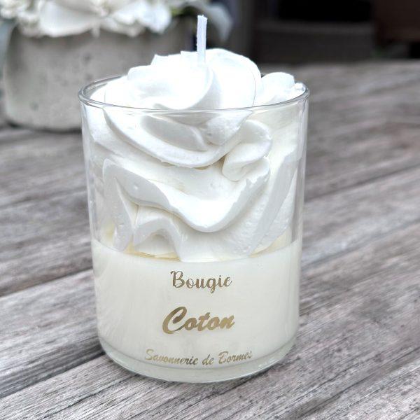 Bougie Chantilly Coton